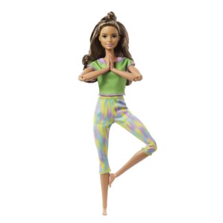 Lelle Barbie Made to move™ brunete GXF05