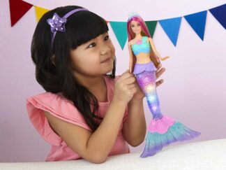 Barbie Dreamtopia lelle nāriņa ar gaismām (blondīne) HDJ36