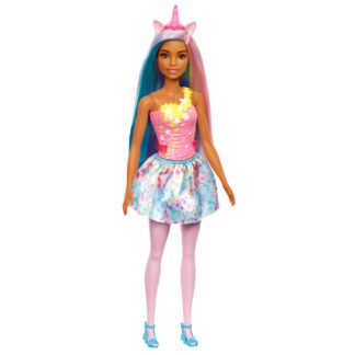 Barbie Dreamtopia lelle vienradzis (blondīne) HGR21