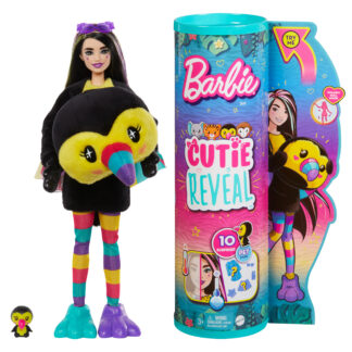 Barbie Cutie Reveal džungļu draugi - tukāns HKR00