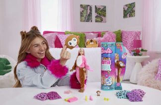 Barbie Cutie Reveal džungļu draugi - mērkaķis HKR01