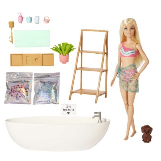 Barbie ziepju konfeti vannas komplekts HKT92