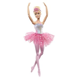 Barbie Dreamtopia lelle balerīna ar gaismiņām HLC25