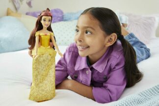 Disney Princess lelle  - Belle (no Beauty and the Beast, Skaistule un briesmonis) HLW11