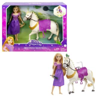 Disney Princess lelle un zirgs - Rapunzel (Salātlapiņa) HLW23