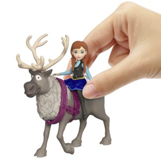 Disney Frozen lelle Anna un ziemeļbriedis Svens HLX03