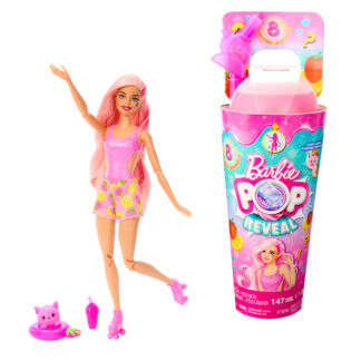 Barbie Pop! Reveal  lelle augļu sērija - zemene HNW41