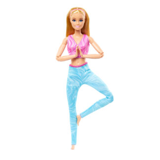 Barbie Made to Move lelle blondīne HRH27
