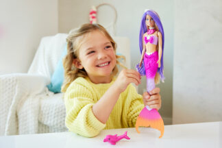 Barbie Dreamtopia Malibu nāriņa ar krāsu maiņu HRP79