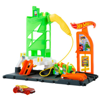 Hot Wheels City super degvielas uzpildes stacija HTN79